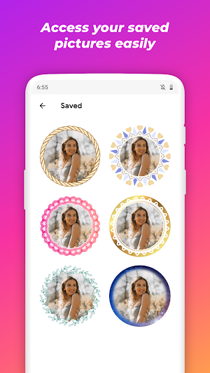 Profile Picture Border Frame - Propic Screenshot 1