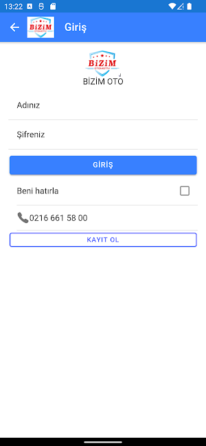 Bizim Otomotiv B2B Screenshot 0