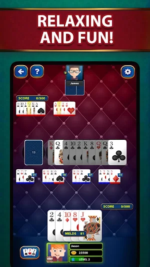 Rummy 500 Classic Card Game Screenshot 0