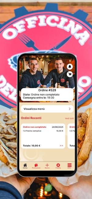 Officina del Panino Screenshot 1