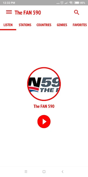 Fan 590 AM Radio Toronto Screenshot 0