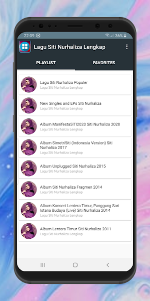 Kumpulan Lagu Siti Nurhaliza Lengkap Offline Lirik Screenshot 3