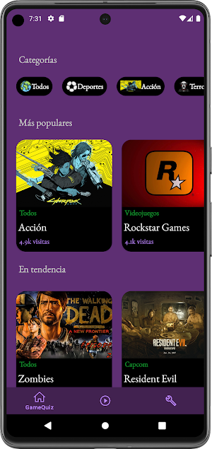 GameQuiz Screenshot 0