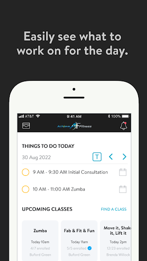 Achieve Fitness Center Screenshot 1