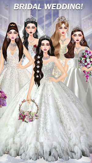 Wedding Dress up:Bridal Makeup Screenshot 1