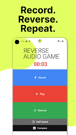 Reverse Audio Game Screenshot 0