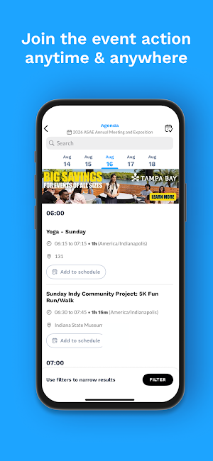 ASAE Signature Events Screenshot 1
