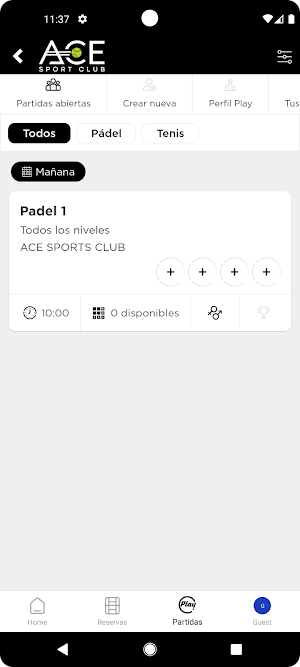 ACE SPORT CLUB Screenshot 2