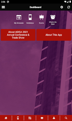ADISA Conferences Screenshot 1