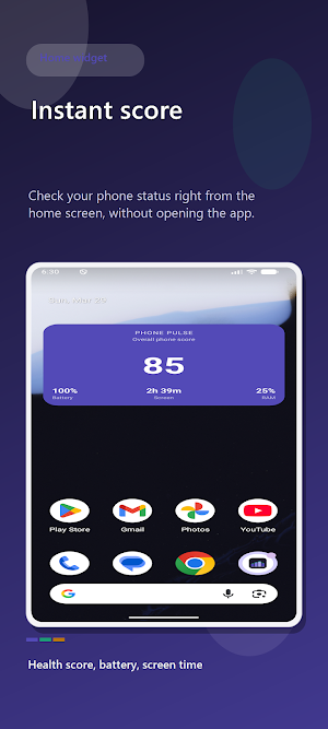 PhonePulse Performance Monitor Screenshot 1