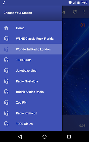 The 60s Channel - Live Radios  Screenshot 3