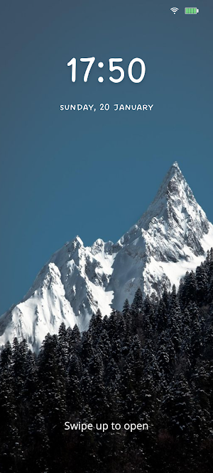Aesthetic Snowberg Wallpaper Screenshot 3