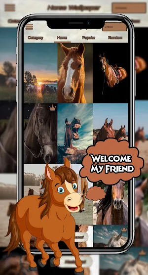 Horse Wallpapers HD 4K Screenshot 0
