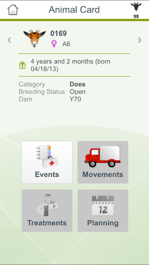 Smartphone Herd Management Screenshot 3