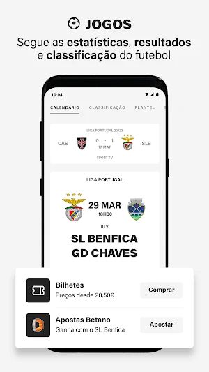 SL Benfica Official App Screenshot 2