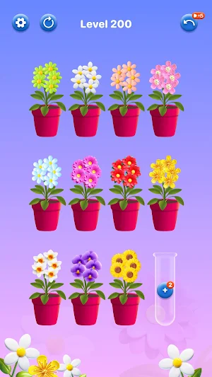 Blossom Sorting: flower games Screenshot 2