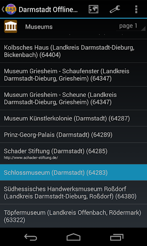 Darmstadt Offline City Map Screenshot 3