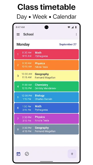 Smart Timetable Screenshot 1