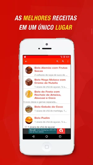 Receitas de Bolo Gelado Screenshot 3