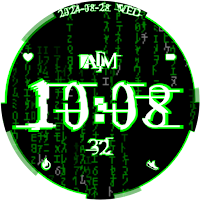 Matrix Animated Watch Face