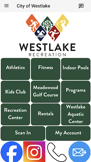 Westlake Recreation Department Screenshot 0