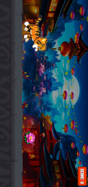 Happy Tiger Run - Tiger roar Screenshot 3