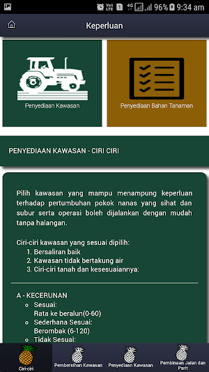 MARDI myNanas Screenshot 2
