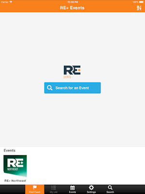RE+ Events Screenshot 3