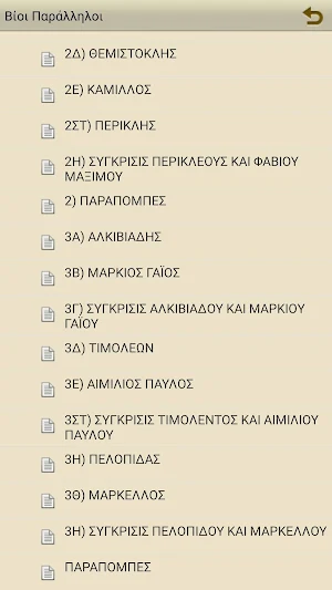 Βίοι Παράλληλοι Screenshot 2