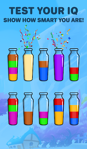 Color Water Sort Puzzle - Liquid Sort Pouring Game Screenshot 1