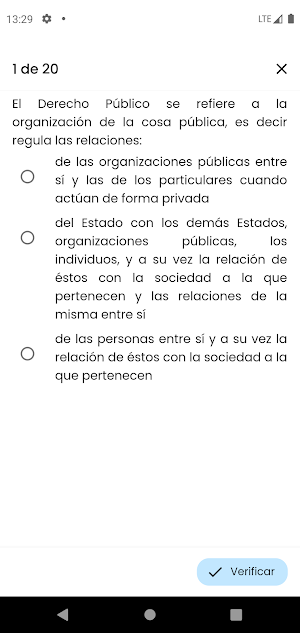 Evaluaciones de Universidad Screenshot 2