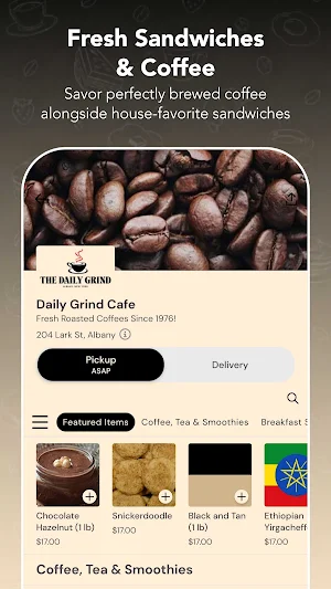 Daily Grind Cafe Screenshot 1