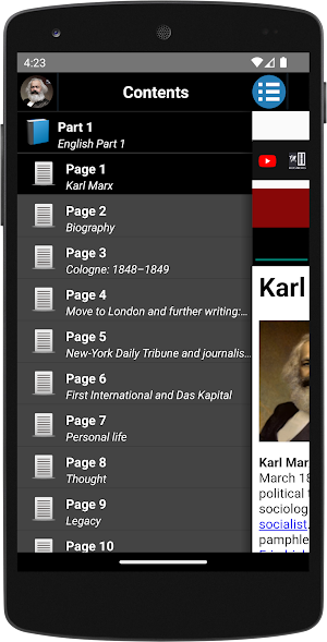 Karl Marx - Biography Screenshot 0