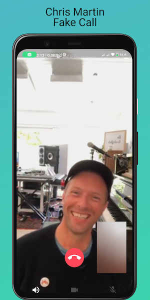 Chris Martin + Fake Call Screenshot 1
