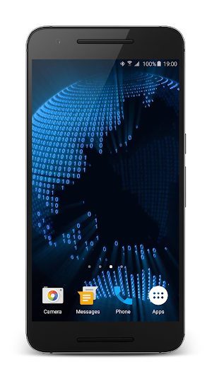 Binary Code Video Wallpaper Screenshot 3