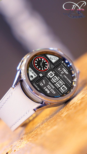 N-SPORT668 FlipDigi Watch Face Screenshot 0