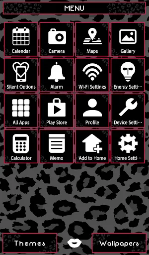 Lipstick and Leopard +HOME Screenshot 1