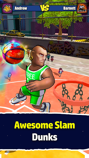 Mini BasketBall-Basketball 3D Screenshot 2
