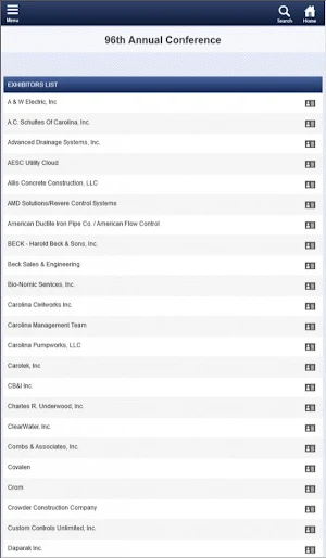 NC AWWA-WEA 96th Annual Conf. Screenshot 0