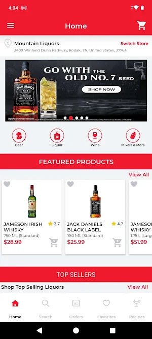 Mountain Liquors Screenshot 0