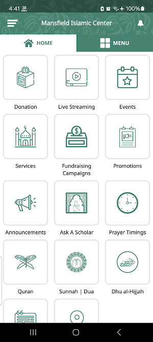 Mansfield Islamic Center Screenshot 2