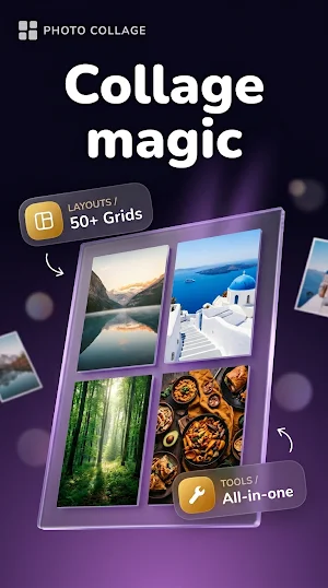Photo Collage & Pic Grid Maker Screenshot 0