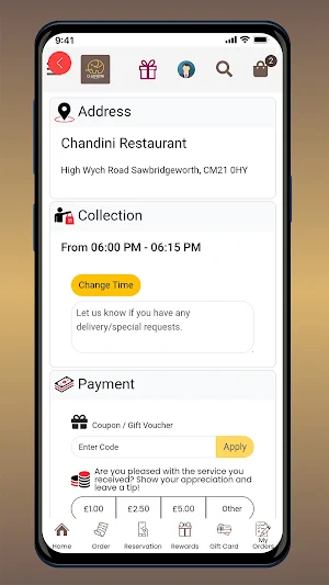 Chandini Restaurant Screenshot 3