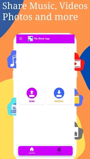 Max Send & Share File Transfer Screenshot 1