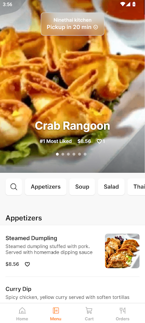 Ninethai Kitchen Screenshot 1