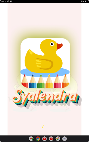 duck cartoon coloring game Screenshot 1