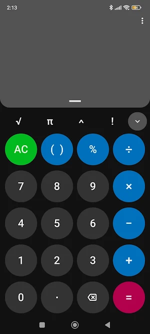 CalPro: Calculator & History Screenshot 1