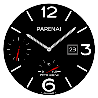 HJ Panerai 심플 시계 화면