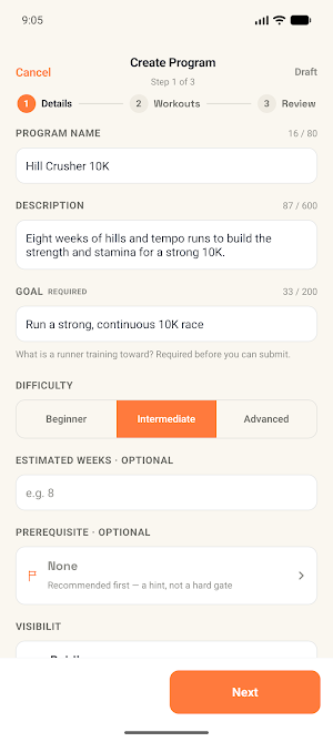 First Mile Runner Screenshot 3