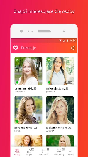Sympatia - dating, flirt, chat Screenshot 1